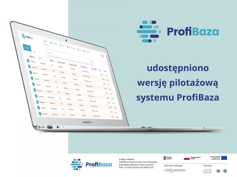 Read more about the article Udostępniono wersję pilotażową systemu ProfiBaza