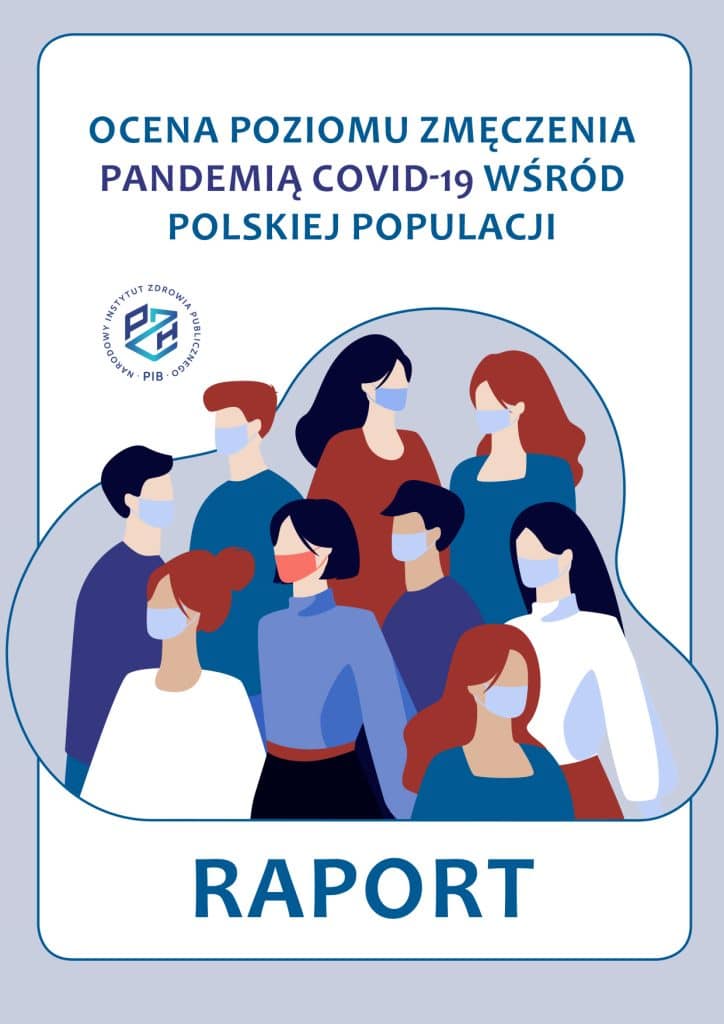 Grafika Ocena poziomu zmęczenia pandemią COVID-19 wśród polskiej populacji