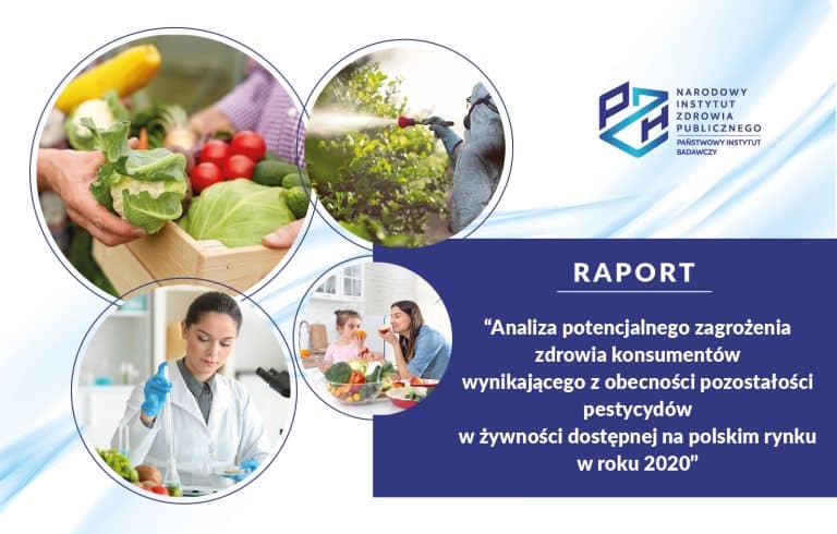 Read more about the article RAPORT: Analiza potencjalnego zagrożenia zdrowia konsumentów wynikającego z pozostałości pestycydów w żywności dostępnej na polskim rynku w roku 2020.