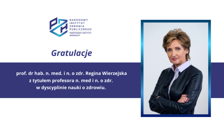 Gratulacje dla prof. Wierzejskiej, która otrzymała tytuł profesora n. med. i n. o zdr. w dziedzinie n. o zdr.